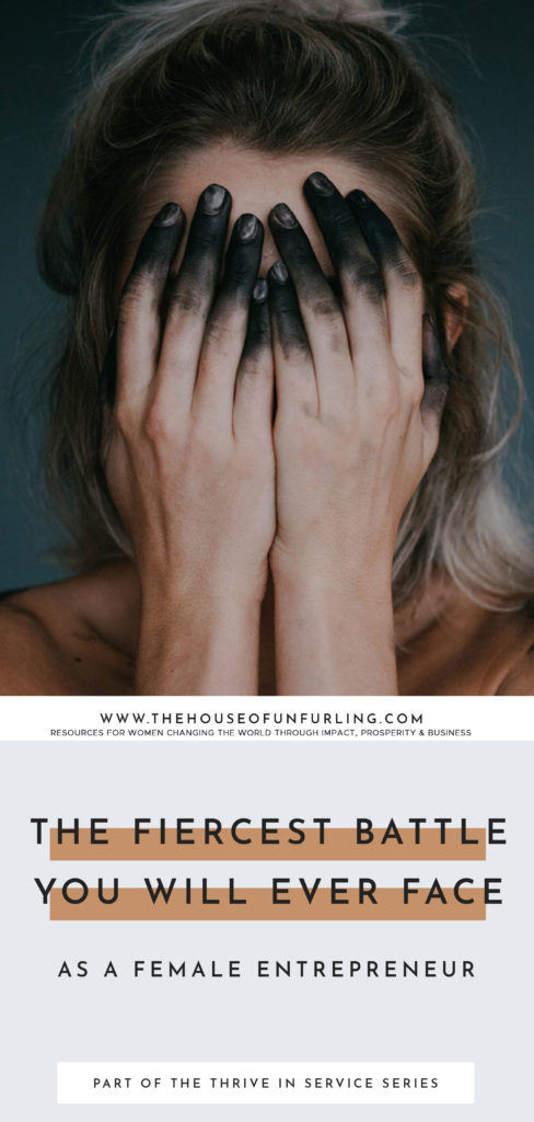 Click through to read: The Fiercest Battle we will ever face - From Soulful Success - kathleensaelens.com