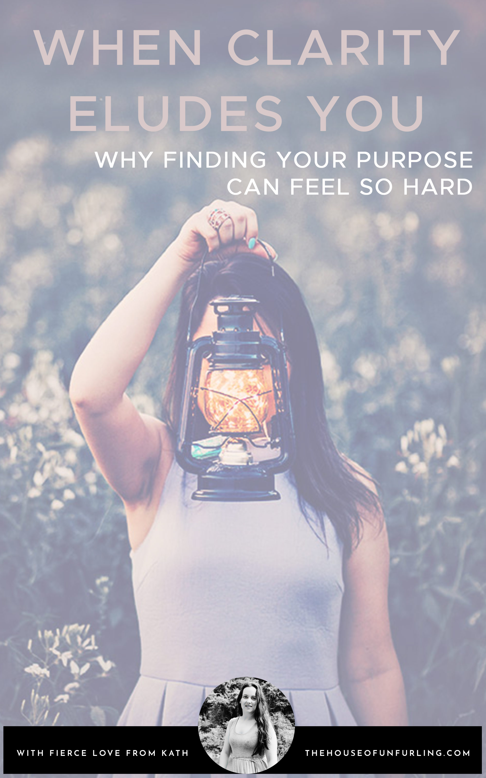 CLICK THROUGH TO READ: Why it can feel so hard to find your purpose" - From Purpose & Feminine Impact - kathleensaelens.com
