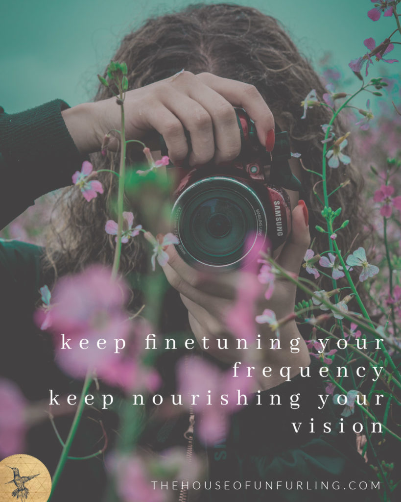 keep finetuning your frequency